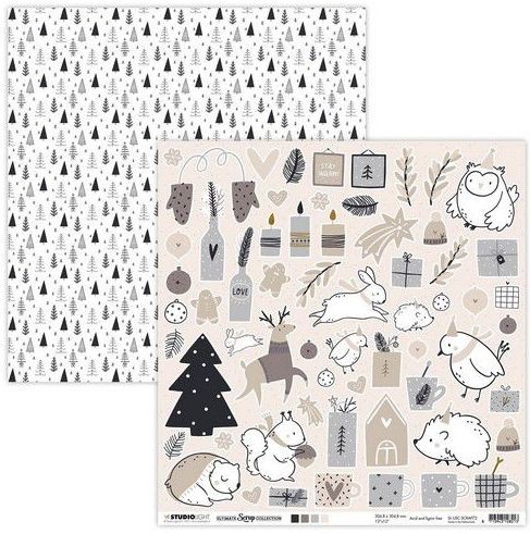 Studio Light Scrap Ultimate Scrap Christmas Collection nr.72 12x12