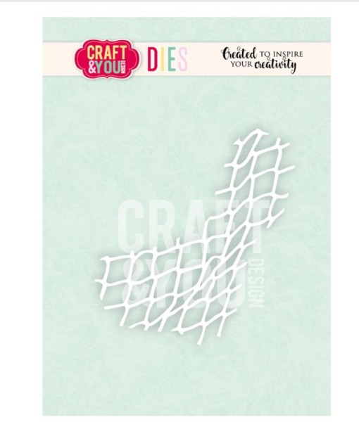 Craftandyou Design Stanzschablone Fischernetz