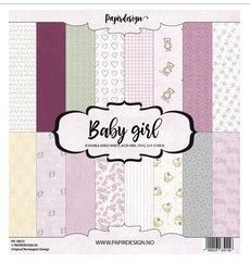 Papirdesign Paper Pad Baby Girl 12 x12 inch