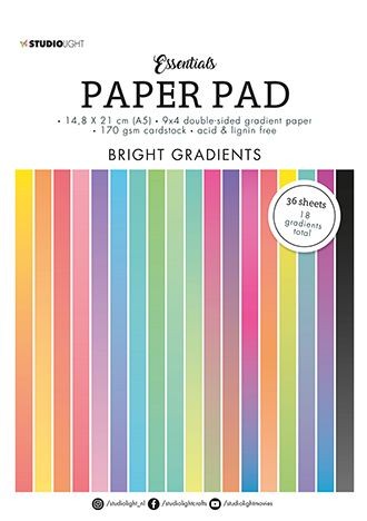 Studio Light Paper pad Essentials Bright A5