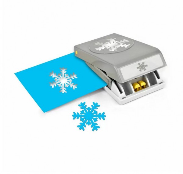 EK tools • Punch large arctic snowflake