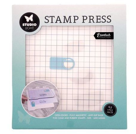 Studio Light Stamp press incl. 2 magnets nr.01 SL-ES-SP01 160x160mm
