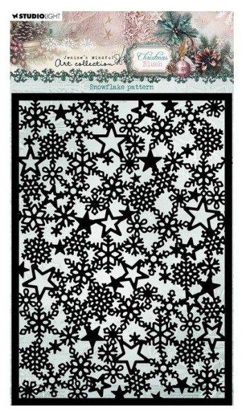 StudioLight Christmas Blush Mask Snowflake Pattern
