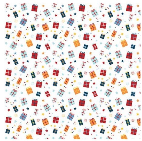 Echo Park - Birthday Boy - Piles of Presents ca. 30 x 30 cm