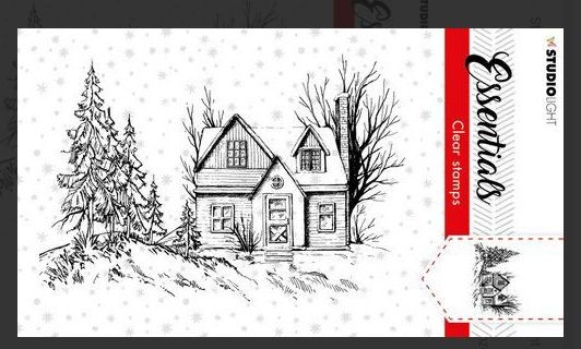 Studio Light Clear Stamp Christmas Essentials nr.90 A7