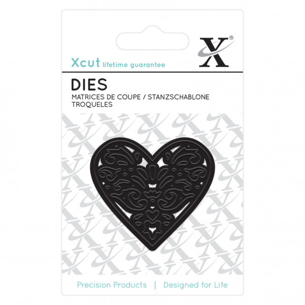 XCut ministanzschablone Filigree Heart