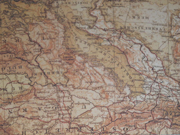 Ursus Fotokarton "Maps" 300 gr Motiv 07 (22,7 cm x 32,7 cm)
