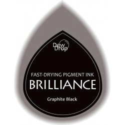 Tsukineko Dew Drop Brllliance Graphite Black BD-000-082