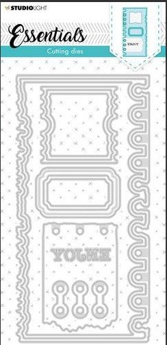 Studio Light Cutting Die Slimline Essentials nr.81 SL-ES-CD81 105x210mm