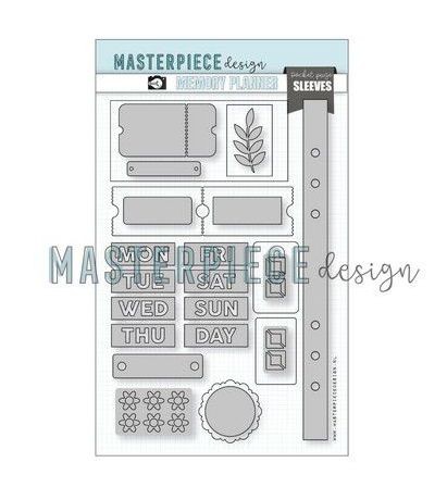 Masterpiece Memory Planner - Die-set - Weekly Tickets MP202051