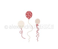 alexandraRENKE Stanzschablonen 'Luftballons mit Schnüren' alexandraRENKE Stanzschablonen 'Luftballons mit Schnüren'