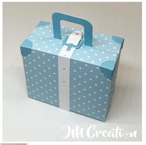 JM Creation Koffer - Stanzschablone