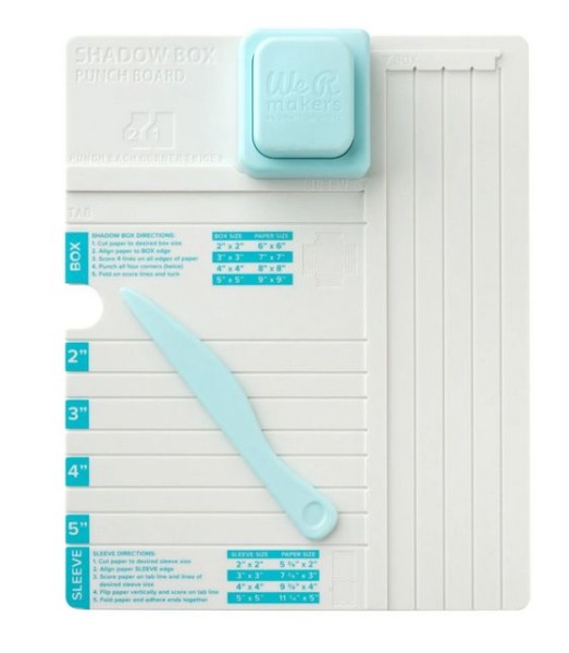 We R Makers • Shadow Box Punch Board