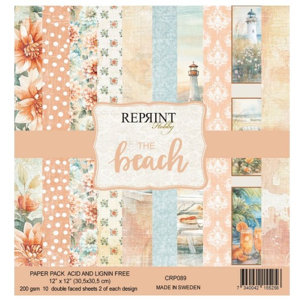 Reprint Hobby 12x12 The beach Paper Pack
