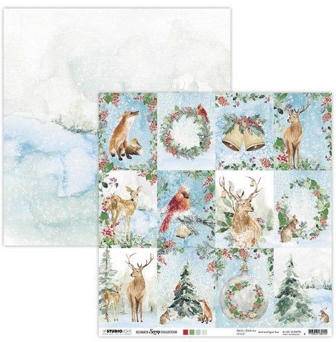 Studio Light Scrap Ultimate Scrap Winter Collection nr.90 SL-USC-SCRAP90 305x305 mm