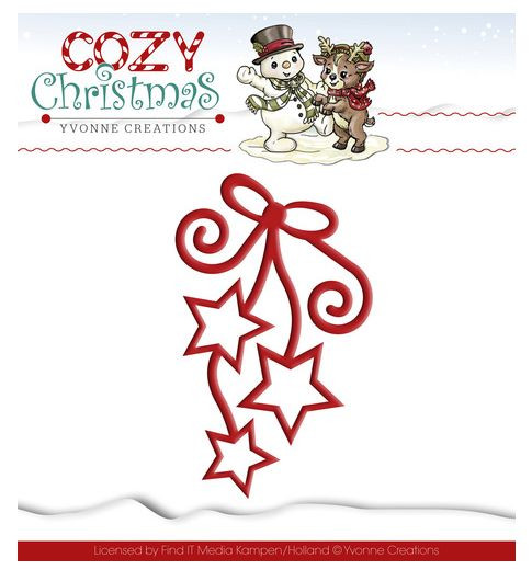 Yvonne Creations Christmas Cozy Christmas Stanzschablone YCD10039