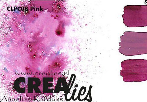 Crealies Pigment Colorzz Pulver Pink