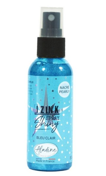 Aladine Izink Spray Shiny Bleu Clair