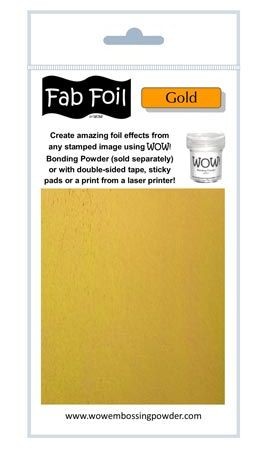 WOW! Fabolous Foil gold