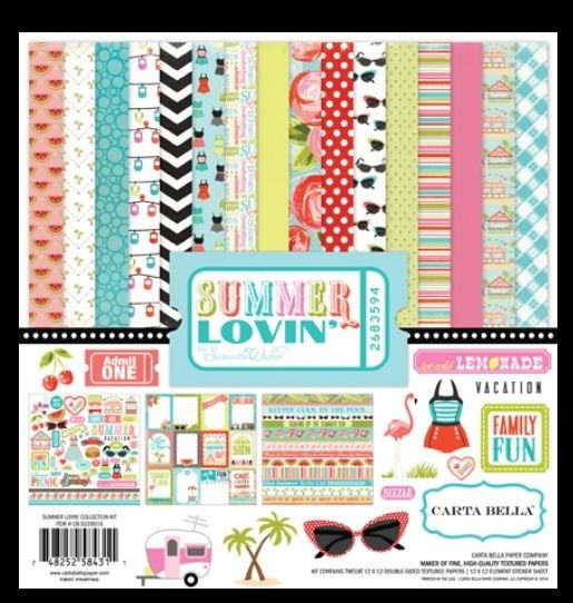 Carta Bella Summer Lovin Collection Kit #CB-SU28016