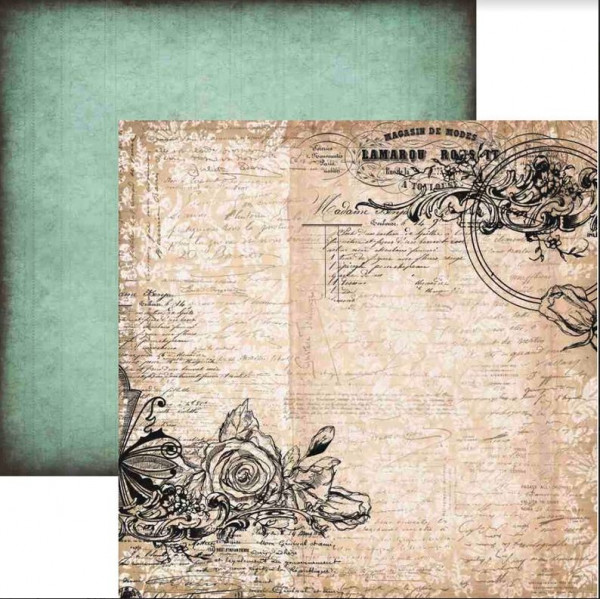 13@rts Vintage Summer Designpapier 12x12 Something borrowed