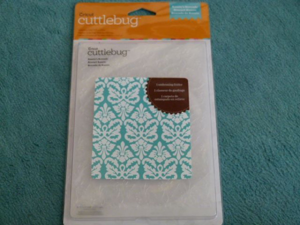 Cuttlebug Embossingfolder Kassie's Brocade