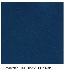 Bazzill Paper Cardstock smooth 12x12 blue note 305058