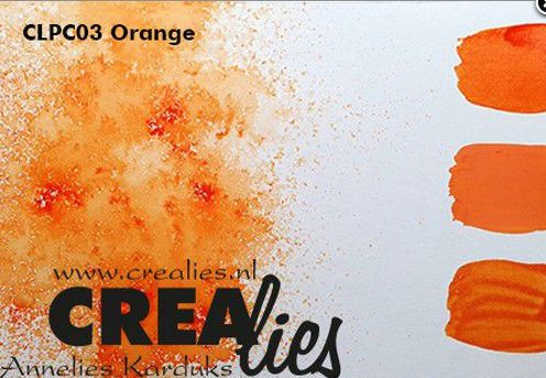 Crealies Pigment Colorzz Pulver Orange