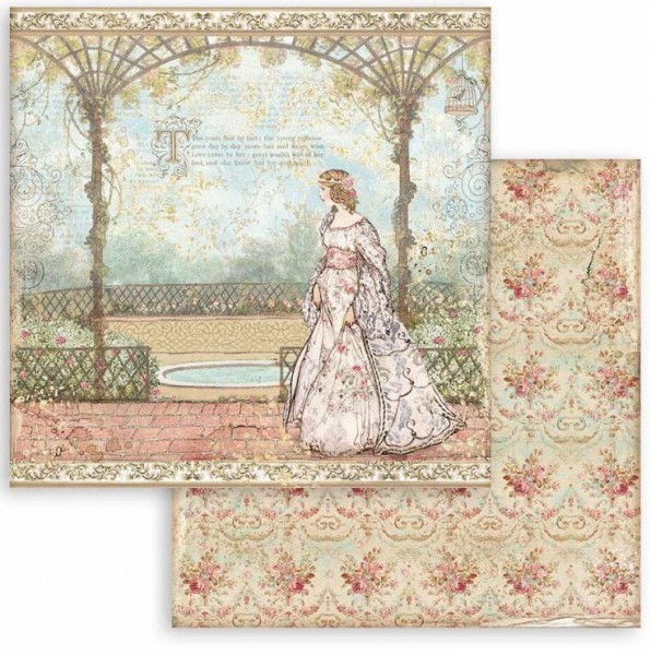 Stamperia Scrapbooking paper double face - Sleeping Beauty Princess