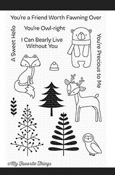 Clear Stamps Friends in the Forest CS-249