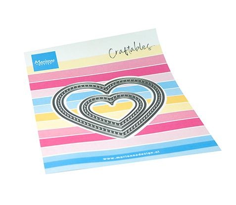 Marianne Design Stanzschablonen Open Hearts
