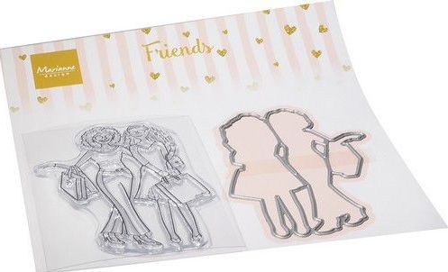 Marianna Design Clear Stamp & Stanzschablone Set Friends