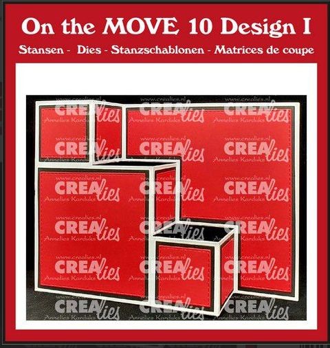 Crealies On The MOVE Design I CLMOVE10 13,5x13,5cm