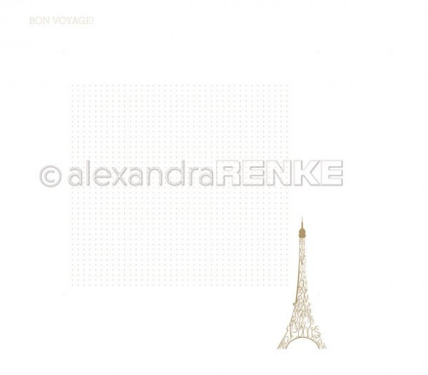 alexandraRENKE Designpapier Eiffelturm