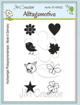 Jm Creation Clear Stamps Alltagsmotive 07-00022