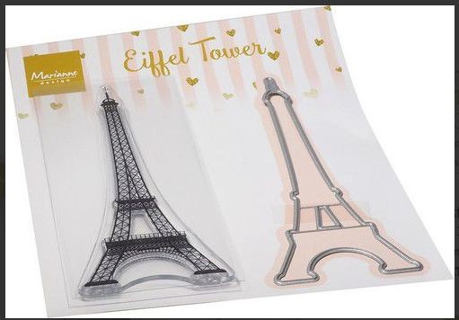 Marianne D Clear Stamp & Die set - Eiffel Tower Eiffelturm