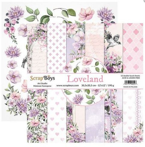 ScrapBoys Paper pack Loveland 12x12