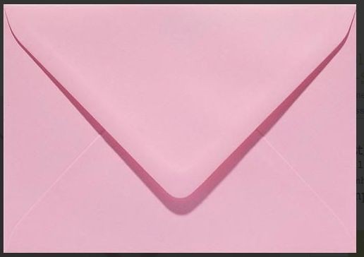 Papicolor Umschlag C6 baby pink 105gr-SB 6 St - 114x162 mm