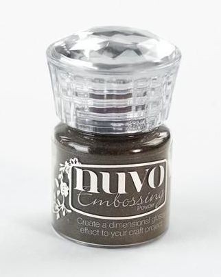 Nuvo Embossingpulver - hot chocolate 612N