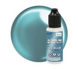 Couture Creations Alcohol Ink Metallics Ice Blue 12ml