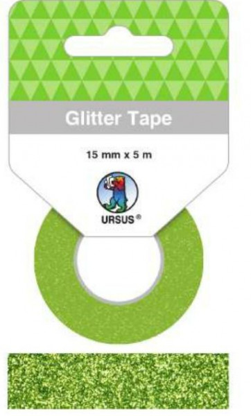 Ursus Glitter Tape hellgrün