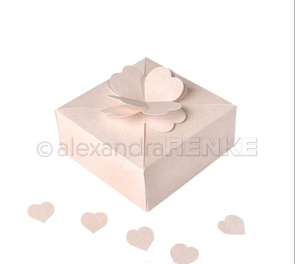 AlexandraRENKE Stanzschablonen 'Kleeblatt Box