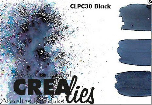 Crealies Pigment Colorzz Pulver Schwarz