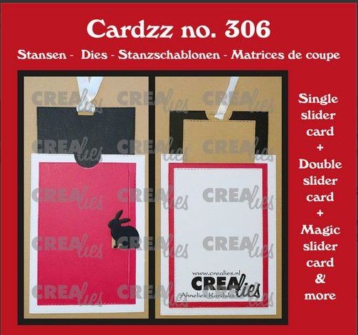 Crealies Cardzz Slider card 10,5x14,5cm