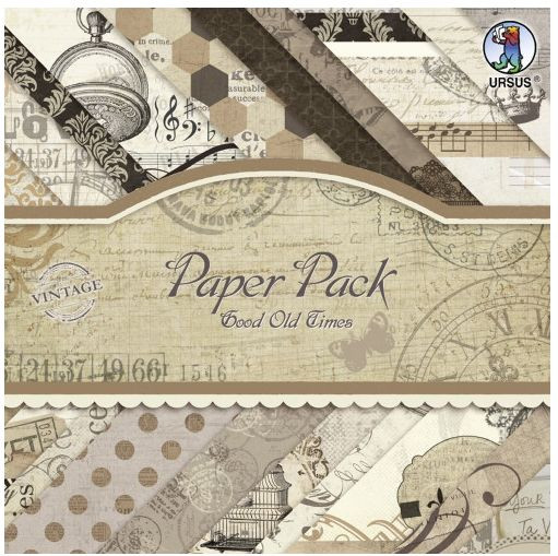 Ursus Papier Pack Good old Times 8x8 ( 40930099)