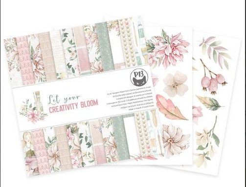 Piatek13 - Paper pad Let your creativity bloom 6x6 P13-CRB-09 6x6