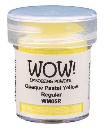 WOW! Embossingpulver Opaque Pastel Yellow
