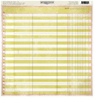 Authentique Vivacious Paper #LIV006 Einzelbogen 12x12 Authentique Vivacious Paper #LIV006 Einzelbogen 12x12