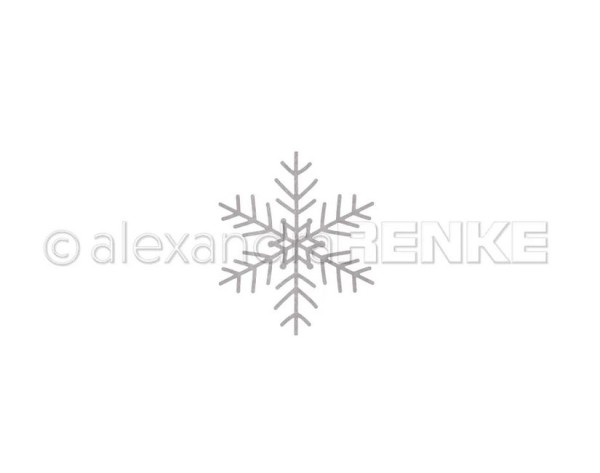 alexandraRENKE Stanzschablone 'große Schneeflocke2'