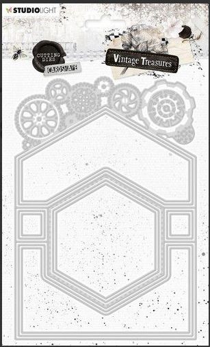 Studio Light Cutting Dies Vintage Treasures nr.265 SL-VT-CD265 140x203mm